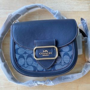 Morgan Saddle Bag In Signature Chambray